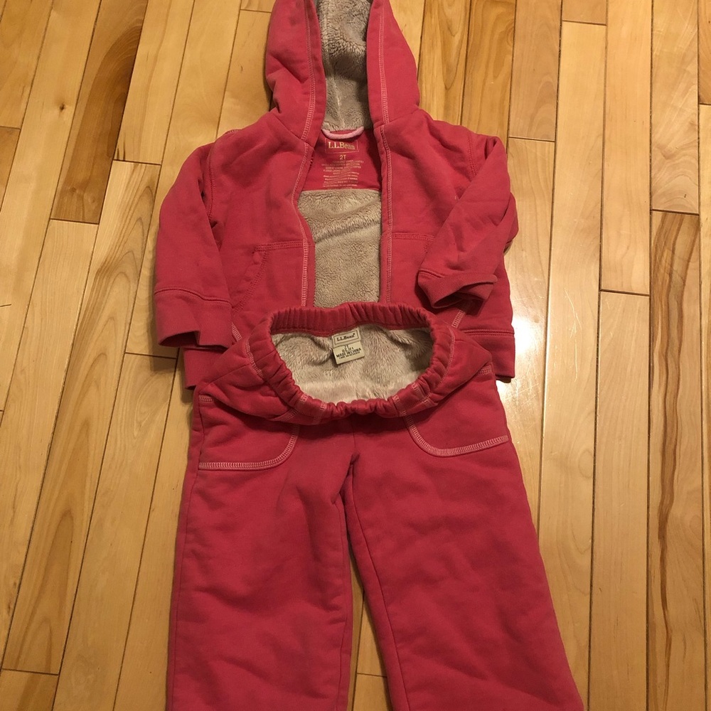 LL Bean toddler suit